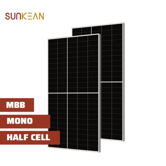 Painel fotovoltaico de tamanho de célula de 555W 210mm
